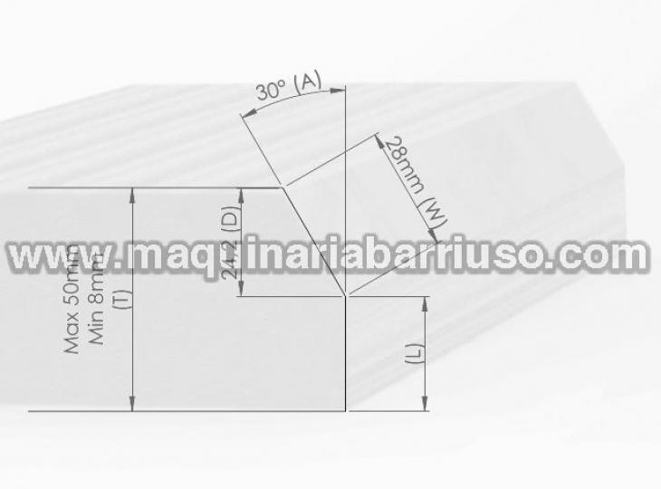 Chaflanadora AKYAPAK Mod. BEB 28 (3)