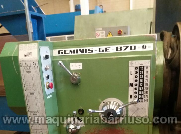 Torno GEMINIS GE-870 de 3.000 entre puntos (3)