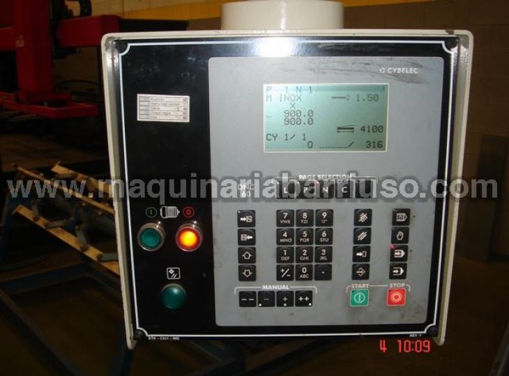 Cizalla DURMA mod CNC HGM 4010 de 4000 x 10 mm. con cybelec. (2)