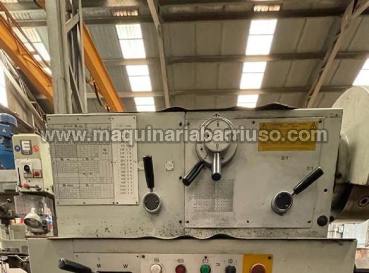 Torno TOS Mod. 630 S visualizado, equipado com dois pratos e duas lunetas (6)