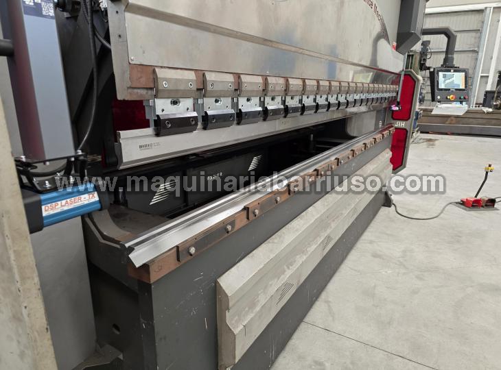 Electronic Press Brake, 4 m, 180 Tn, with 4 Axes and Crowning. 510 Throat, 3550 Distance Between Uprights (6)