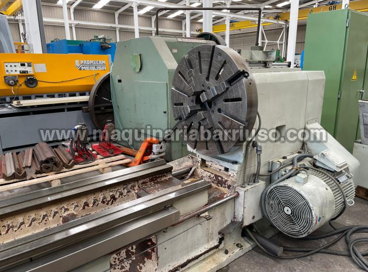 Torno HELLER Mod. TSPV6100 de 5000 mm entre puntos (2)