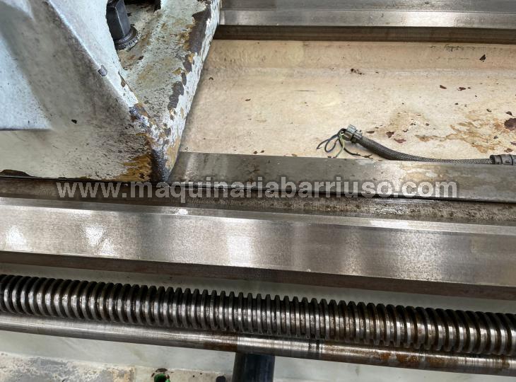 Torno HELLER Mod. TSPV6100 de 5000 mm entre puntos (7)