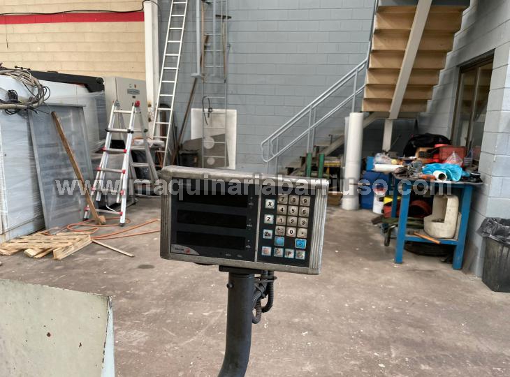 Torno HELLER Mod. TSPV6100 de 5000 mm entre puntos (6)