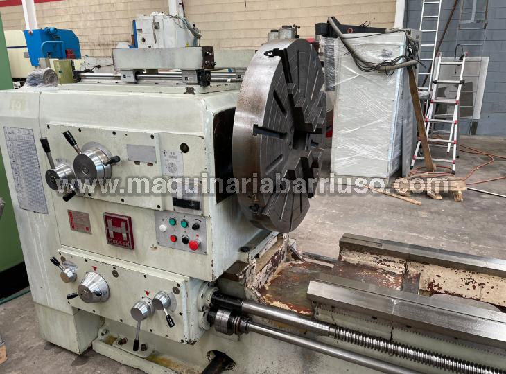 Torno HELLER Mod. TSPV6100 de 5000 mm entre puntos (8)