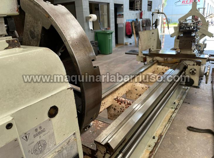 Torno HELLER Mod. TSPV6100 de 5000 mm entre puntos (9)