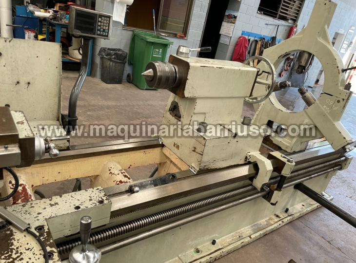 Torno HELLER Mod. TSPV6100 de 5000 mm entre puntos (11)