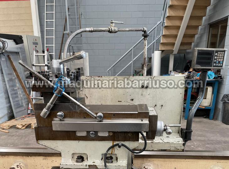 Torno HELLER Mod. TSPV6100 de 5000 mm entre puntos (12)